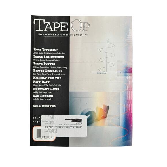 Lot of 8 Tape Op Magazines 160-167 Finneas Alan Parsons Recording Music Audio - Picture 8 of 12